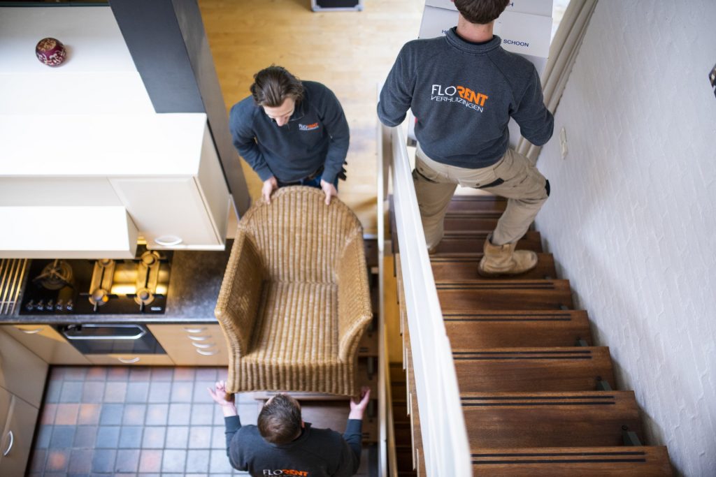 Professionele verhuizers zorgen ervoor dat u stressvij kunt verhuizen met betrouwbare hulp van Flo-Rent