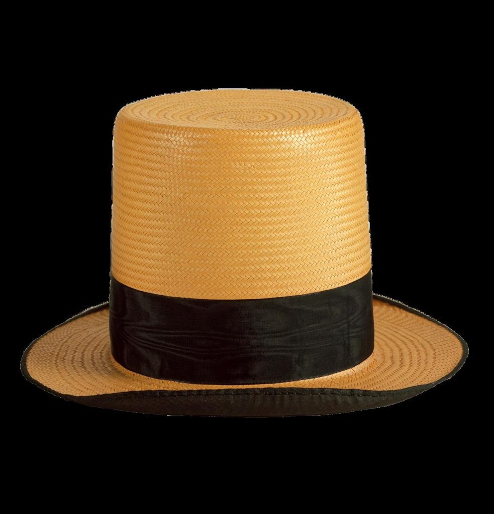Klassieke hoge hoed symboliserend elegantie, traditie en verfijnde stijl voor formele gelegenheden